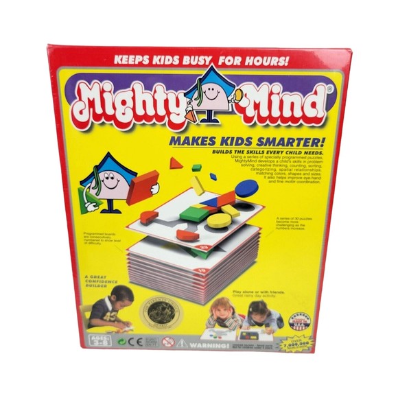 Mighty Mind Puzzle Building Skills Game Makes Kids Smarter Award Winning NEW - Picture 2 of 12